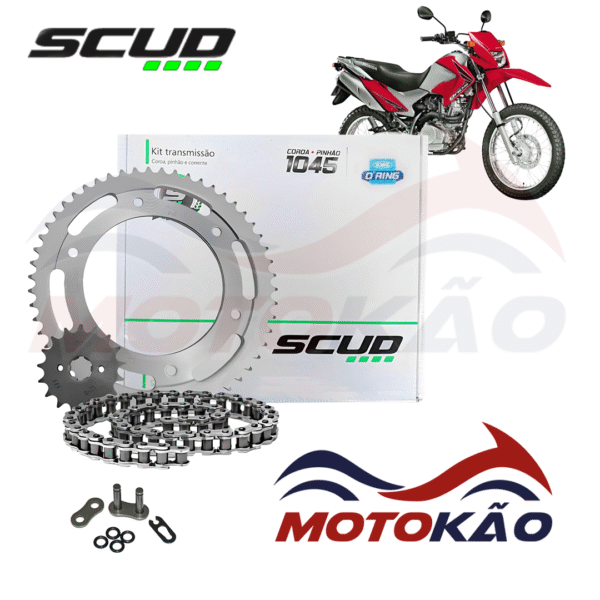 KIT RELAÇÃO BROS 160 C/ RETENTOR SCUD